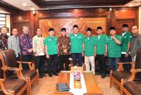 Kemendes PDT Bakal berkolaborasi dengan GP Ansor. Kolaborasi yang dilakukan diantaranya adalah pembentukan satgas patriot ketahanan pangan.