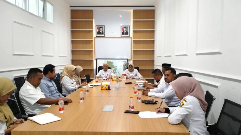 Pemprov. Sultra saat mengikuti Rakor Pengendalian Inflasi