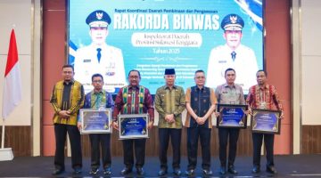 Bupati Bombana Terima Penghargaan dari Pemprov Sultra atas Prestasi Tindak Lanjut Pengawasan Inspektorat