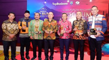 BUMD Melesat, Bupati Bombana Digganjar Penghargaan Bergengsi Tingkat Nasional